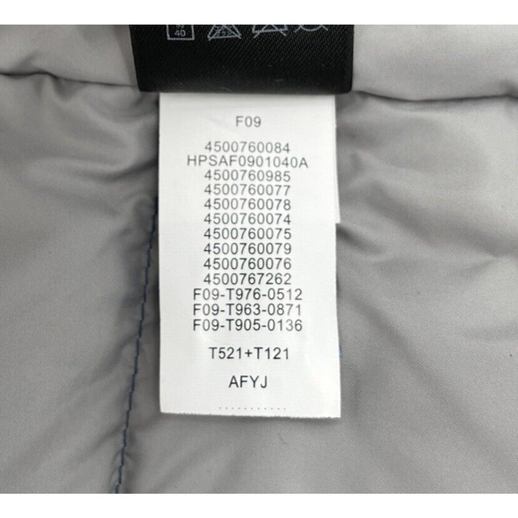 The North Face 700 Down Fill Ombre Puffer Vest Womens Small Blue - Picture 6 of 10